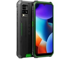 Blackview Rugged BV4800Pro LTE 6.56" HD+IPS 720x1612 60Hz GORILLA GLASS 5 T606 Aštuonių branduolių 1.6GHz 4GB/128GB KAMERA Priekinė 8MP Galinė 16MP+2MP 5180mAh Android 15 5180mAh Be įkroviklio Žalias