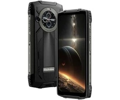 Blackview Tvirtas BV8200 LTE 6,5 colio FHD+IPS 1080x2400 120Hz Corning 3th + 1,3 colio 360x360 12+256GB MT8781 Aštuonių branduolių 2,2 GHz 8800mAh Be įkroviklio CAM Priekinė 32 MP Galinė 50+13 MP IP68/IP69K/MIL-STD-810H NFC Pirštų atspaudų skaitytuvas Juodas