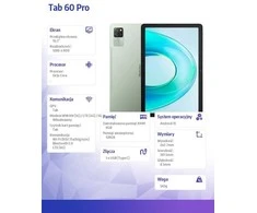 Blackview Planšetė Tab 60 Pro LTE 11 colių 8/128 GB žalias