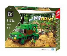 Icom Konstruktorius Blocki MyArmy Misija Džiunglės, KB0914, 210vnt.