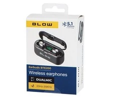 Ausinės BLOW Earbuds BTE200 Juodos