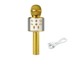 PRM402 BLOW auksinis karaoke mikrofonas