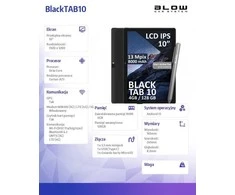 Planšetė BLOW BlackTAB10 4/128GB 4G LTE
