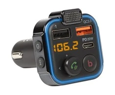 FM siųstuvas BLOW Bluetooth5.1+QC3.0
