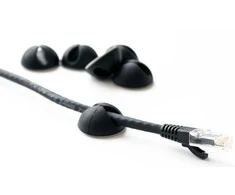 Bluelounge CableDrop tvirtinimo kabelis, juodas