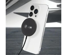 BMW indukcinis įkroviklis BMCBMSPLK 15W MagSafe juodos spalvos M Edition