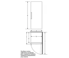Šaldiklis Bosch GSN51AWDV