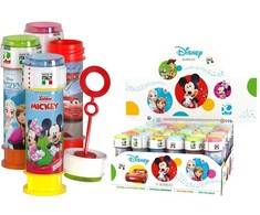 Brimarex Disney muilo burbuliukai 60ml ekranas 36 vnt