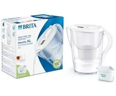 BRITA fill&amp;enjoy Marella XL 3.5L Baltas + 1 filtro kasetė MAXTRA+