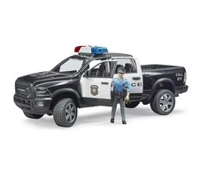 Bruder – policijos avinas su policininku ir šviesos ir garso moduliu (02505)
