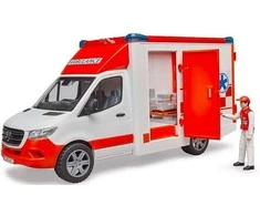 BRUDER MB Sprinter greitoji pagalba su vairuotoju, 02676