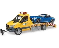 BRUDER MB Sprinter autovežis su rodsteriu, 02675