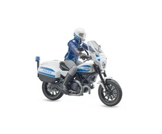 BRUDER policijos motociklas Ducati su policininko figūrėle 62731