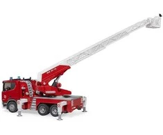 Bruder Žaislinis gaisrinis automobilis Scania Super 560R su vandens pompa