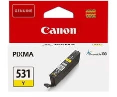 Canon CLI-531Y (6121C001) Rašalinė kasetė, Geltona