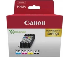 Tusz Canon Ink Multipack CLI-581 (lizdinė pakuotė su apsaugine juostele)