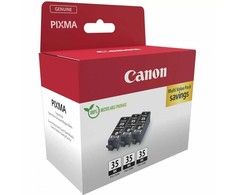 CANON PGI-35 rašalo kasetė BK TRIPLE