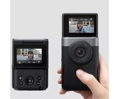 Canon PowerShot V10 Advanced Vlogging Kit Sidabrinė