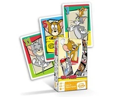 Cartamundi Rappa the Cards Juodas Peter Tom &amp; Jerry