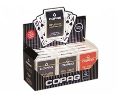Copag Kortos Philos Poker and Bridge, raudonos, 6721
