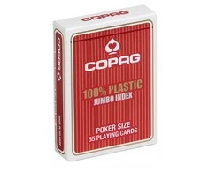 Copag Kortos Philos Poker and Bridge, raudonos, 6721