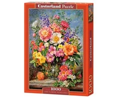 Castorland Dėlionė 1000 vnt. - Žydinčios birželio gėlės