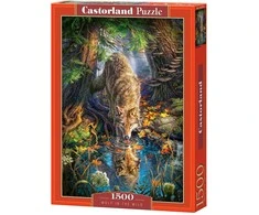 Castorland Dėlionė 1500 vnt. - Vilkas laukinėje gamtoje