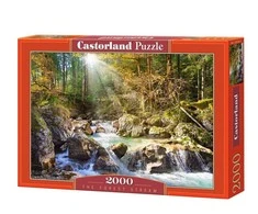 Castorland Dėlionė 2000 vnt. - Miško upelis