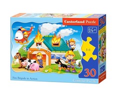 Castorland Dėlionė 30 vnt. - Ugniagesiai