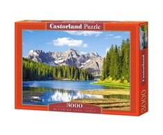 Castorland Dėlionė 3000 vnt. - Misurinos ežeras, Italija