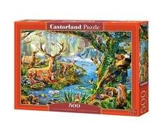 Castorland dėlionė Forest life 500 det