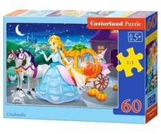 Castorland Dėlionė 60 vnt. - Pelenė