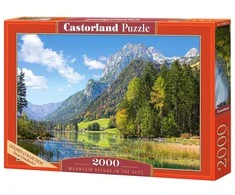 Castorland Dėlionė 2000 vnt. - Alpių kalnai