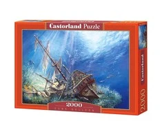 Castorland Dėlionė 2000 vnt. - Nuskendęs galeonas
