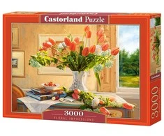 Castorland Dėlionė 3000 vnt. - Gėlės