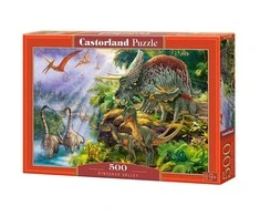 Castorland Dėlionė 500 vnt. - Dinozaurų slėnis