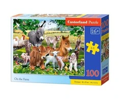 Castorland Dėlionė 100 vnt. - Ūkis