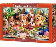 Castorland dėlionė Puppies Dessert 1000 det.