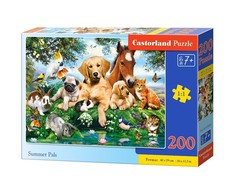 Castorland Dėlionė 200 vnt. - Vasaros bičiuliai