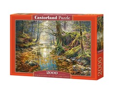 Castorland Dėlionė 2000 vnt. - Ruduo miške