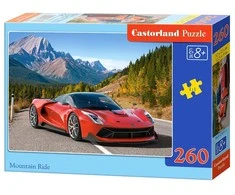 Castorland Dėlionė 260 vnt. - Pasivažinėjimas kalnais