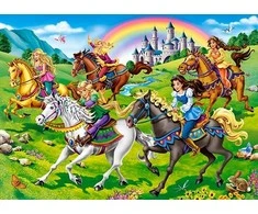 Castorland dėlionė PRINCESS HORSE RIDE 260 det.