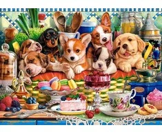 Castorland dėlionė Puppies Dessert 300 det.
