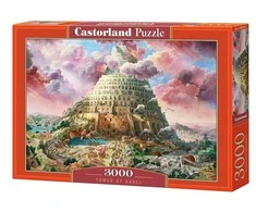 Castorland Dėlionė 3000 vnt. - Babilono bokštas