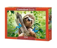 Castorland dėlionė Don't Hurry Be Happy 500 det tinginys