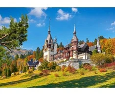 Castorland Dėlionė 500 vnt. - Pelešo pilis, Rumunija