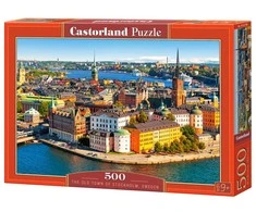 Castorland dėlionė Stokholmo senamiestis, Švedija 500 det.