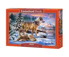 Castorland Dėlionė 500 vnt. - Vilkai