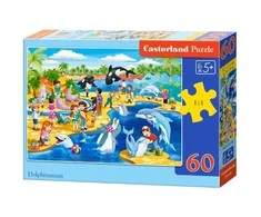 Castorland Dėlionė 60 vnt. - Delfinai