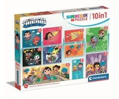 Clementoni Supercolor dėlionė 10in1 "Dc Comics" 18+30+48+60 pcs